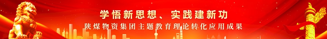 學(xué)悟新思想、實(shí)踐建新功—陜煤物資集團(tuán)主題教育理論轉(zhuǎn)化應(yīng)用成果