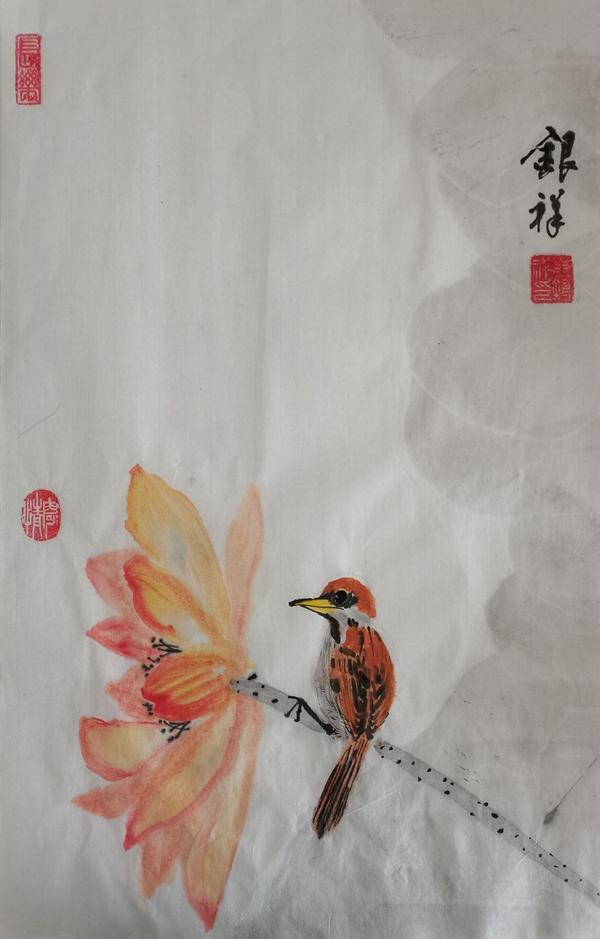 繪畫作品：荷香 （彬長分公司 崔銀祥）.jpg