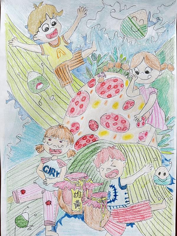 繪畫作品：甜蜜端午（彬長分公司 李芳寧）.jpg